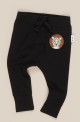 HuxBaby Patch Drop Crotch Pant Black 3 Years